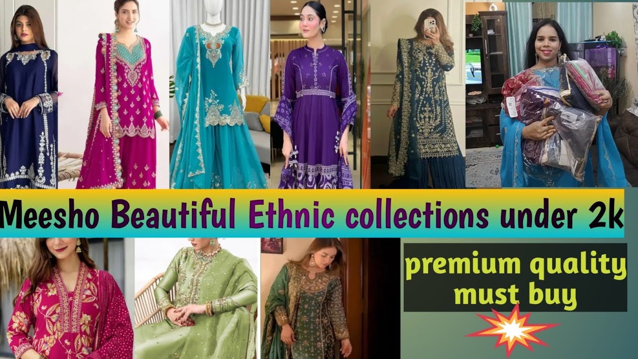 MEESHO 2026 ETHNICWEAR HAUL👗👗👗// PREMIUM QUALITY WITH REASONABLE PRICES 😍😍 