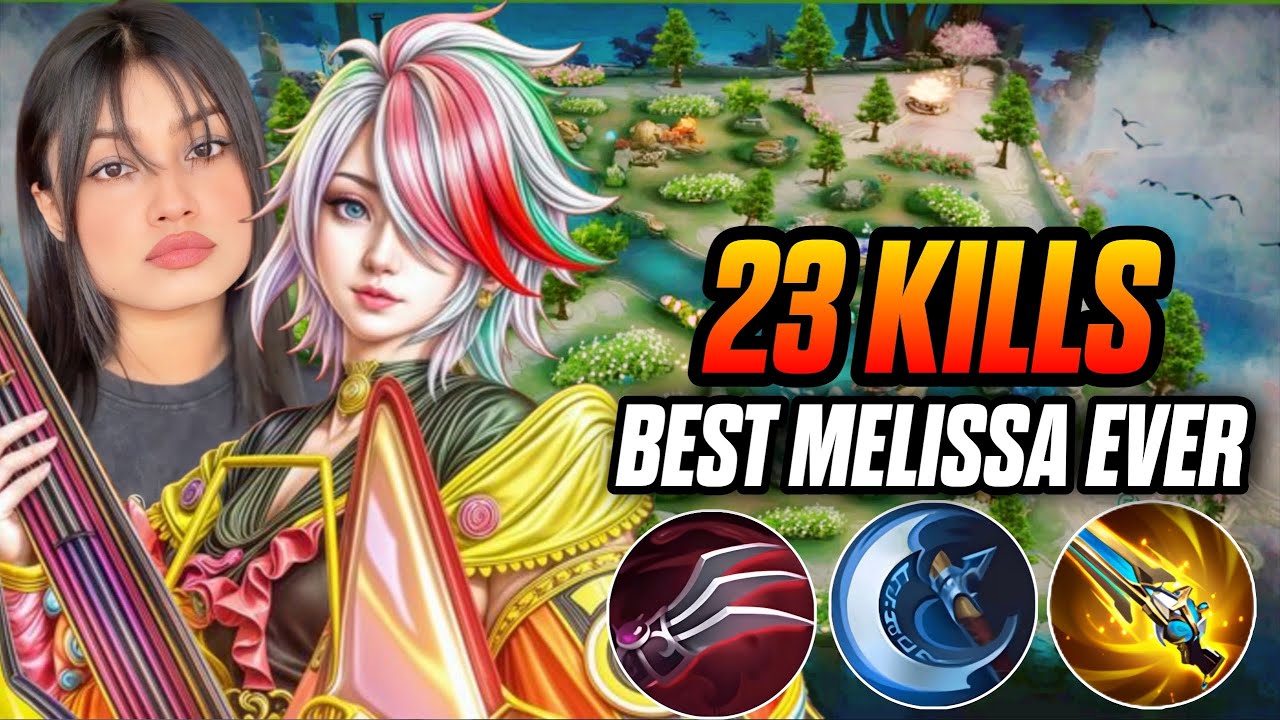 23 KILLS MANIAC🔥Best MELISSA Ever with CRIT DAMAGE - MLBB 