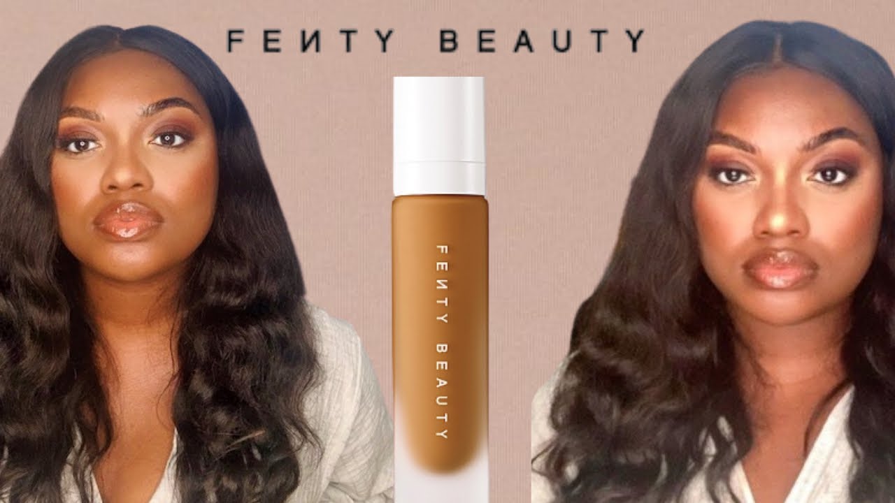 FENTY BEAUTY PRO FILTER FOUNDATION SHADE 420 | REVIEW | TESTING ON OILY SKIN