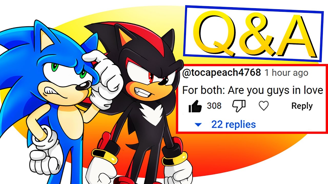 Соник и Шэдоу отвечают на ваши странные вопросы! — Вопросы и ответы по Sonic the Hedgehog