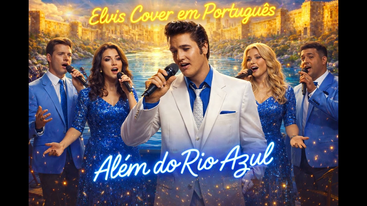 Além do Rio Azul - Elvis Cover em Português - Louvores Remaster