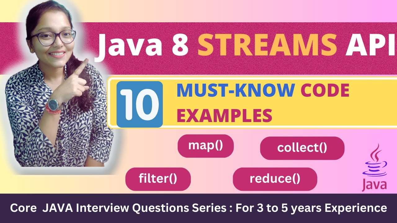 Java 8 Streams 🔥  | 10 IMPORTANT Coding Questions & Answers | Streams API