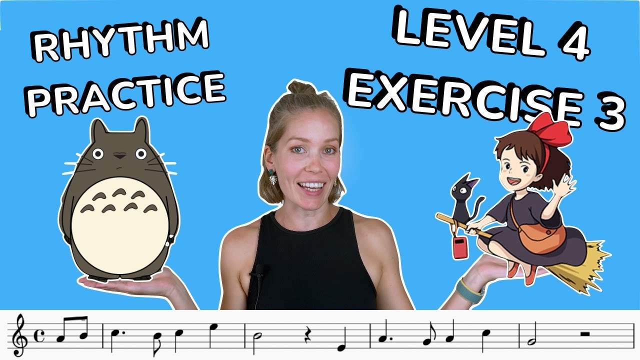 GHIBLI MOVIES! Rhythm practice: Level 4, Exercise 3