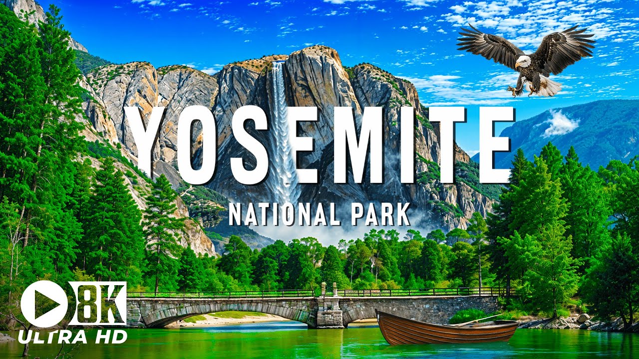 Yosemite National Park 8K UHD &ndash; Where Nature Shows Its Most Beautiful Beauty