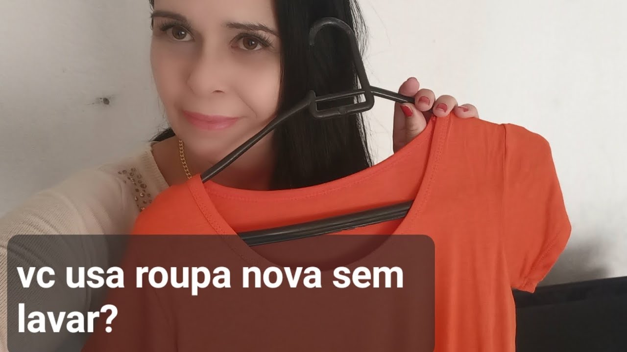 Roupas novas também carregam energia (se vc acredita em energia assista esse video)