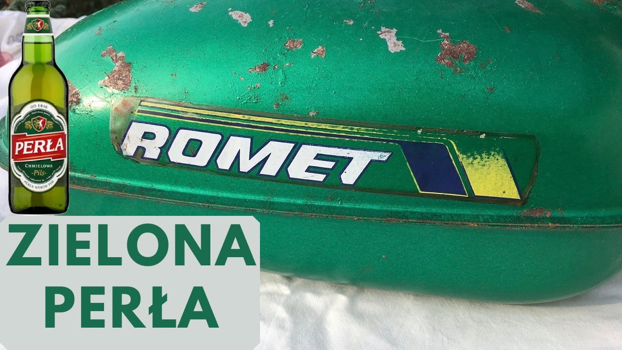 Motorynka zielona perła - lakierowanie i wszystkie przygotowania