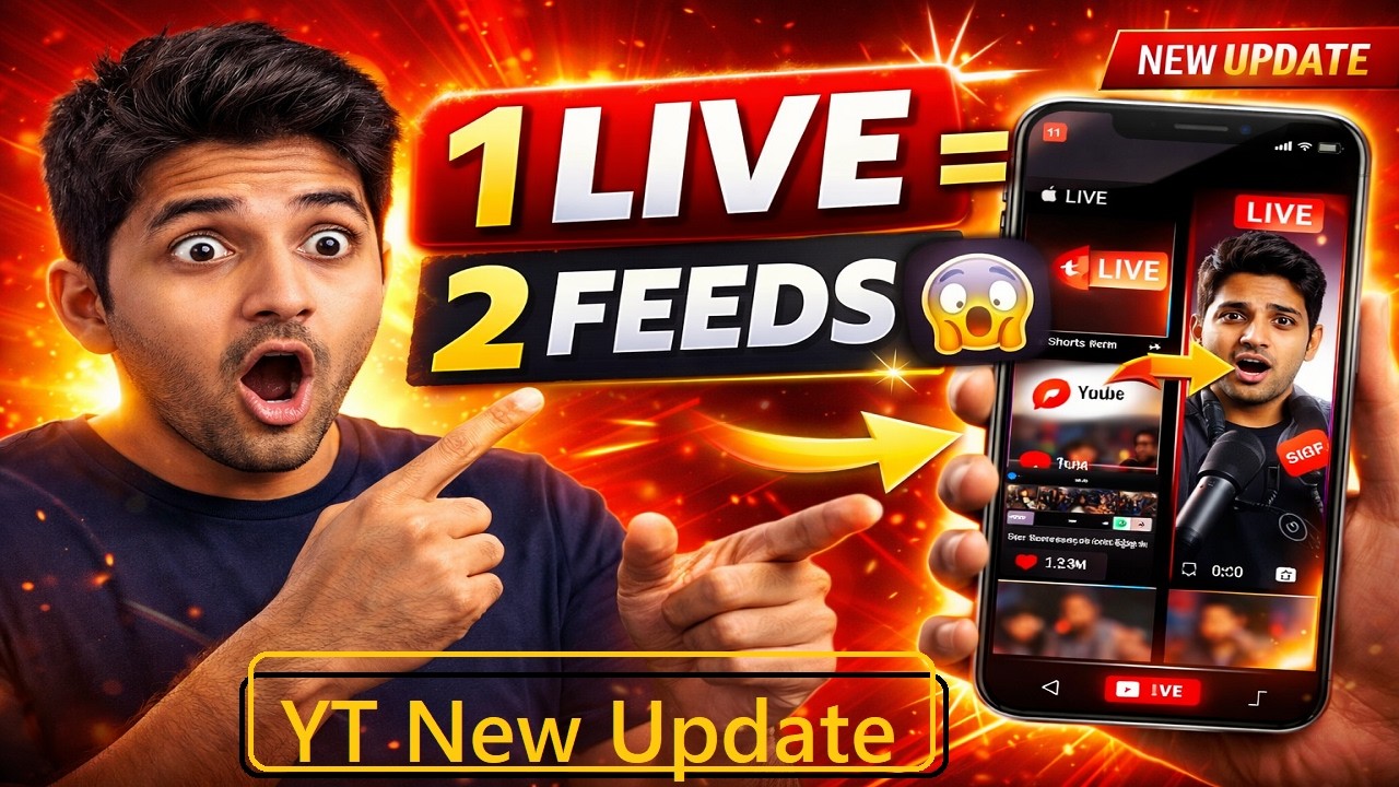 YouTube Dual Stream Update | Live Stream Vertical and Horizontal | Dual Stream Explained Live Proof