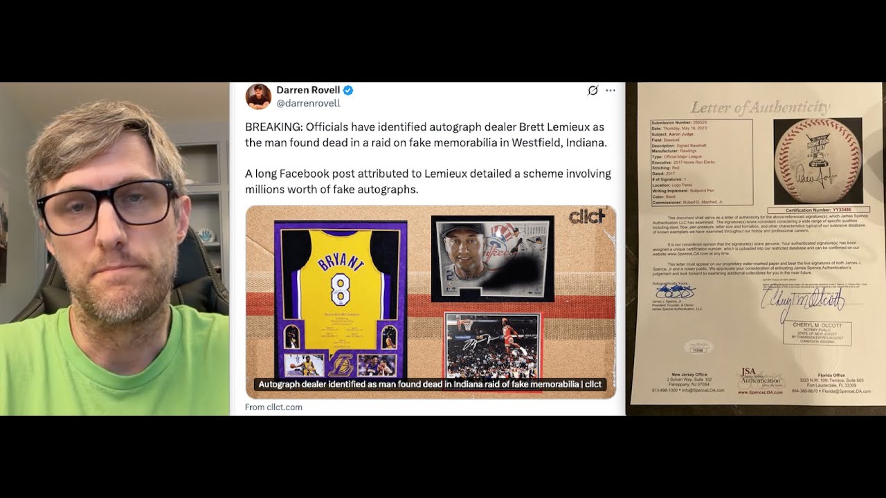 A Potential Massive Autograph Bust, Historical Context, And Some Thoughts On Auto Authentication