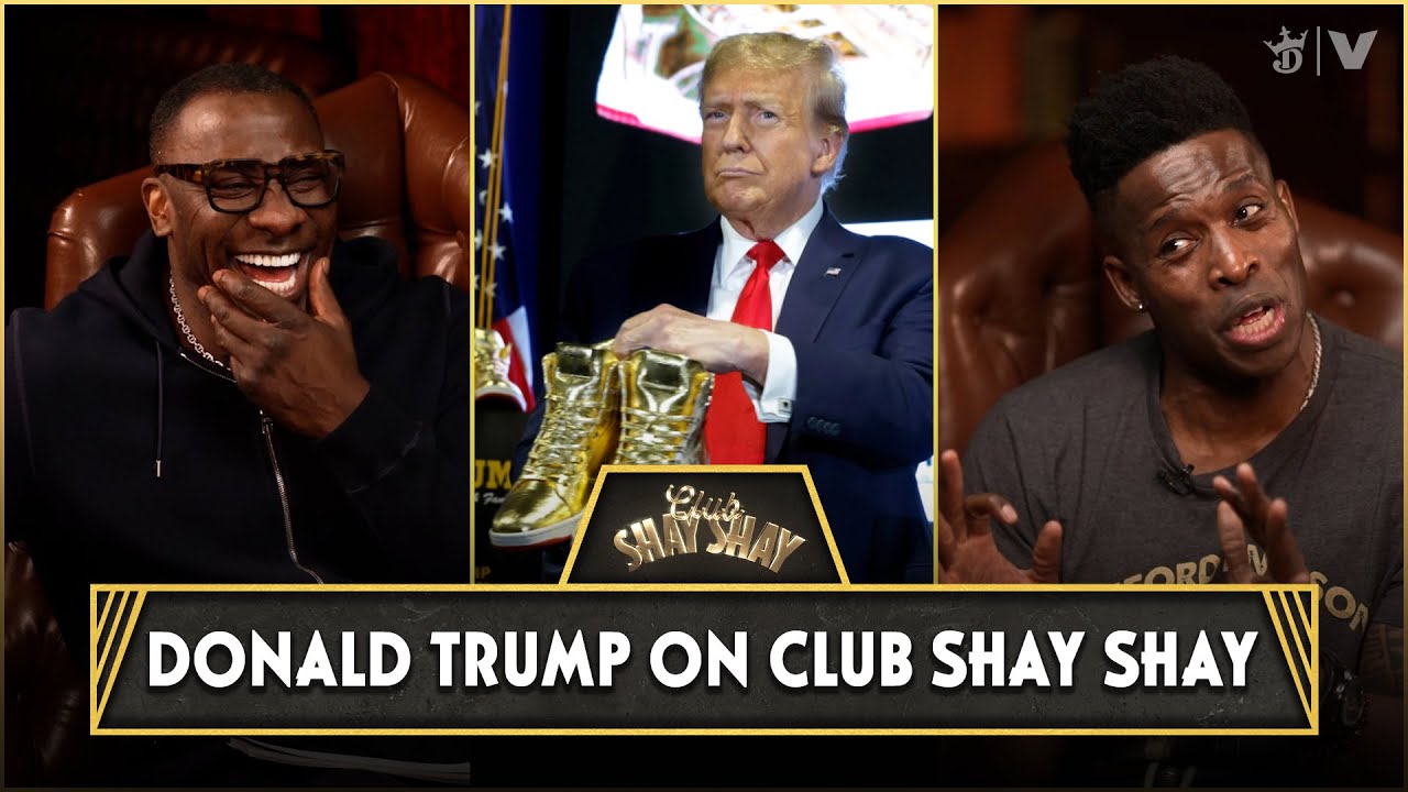 Donald Trump Stops By Club Shay Shay Disguised As Godfrey And Pitches His Sneakers | CLUB SHAY SHAY