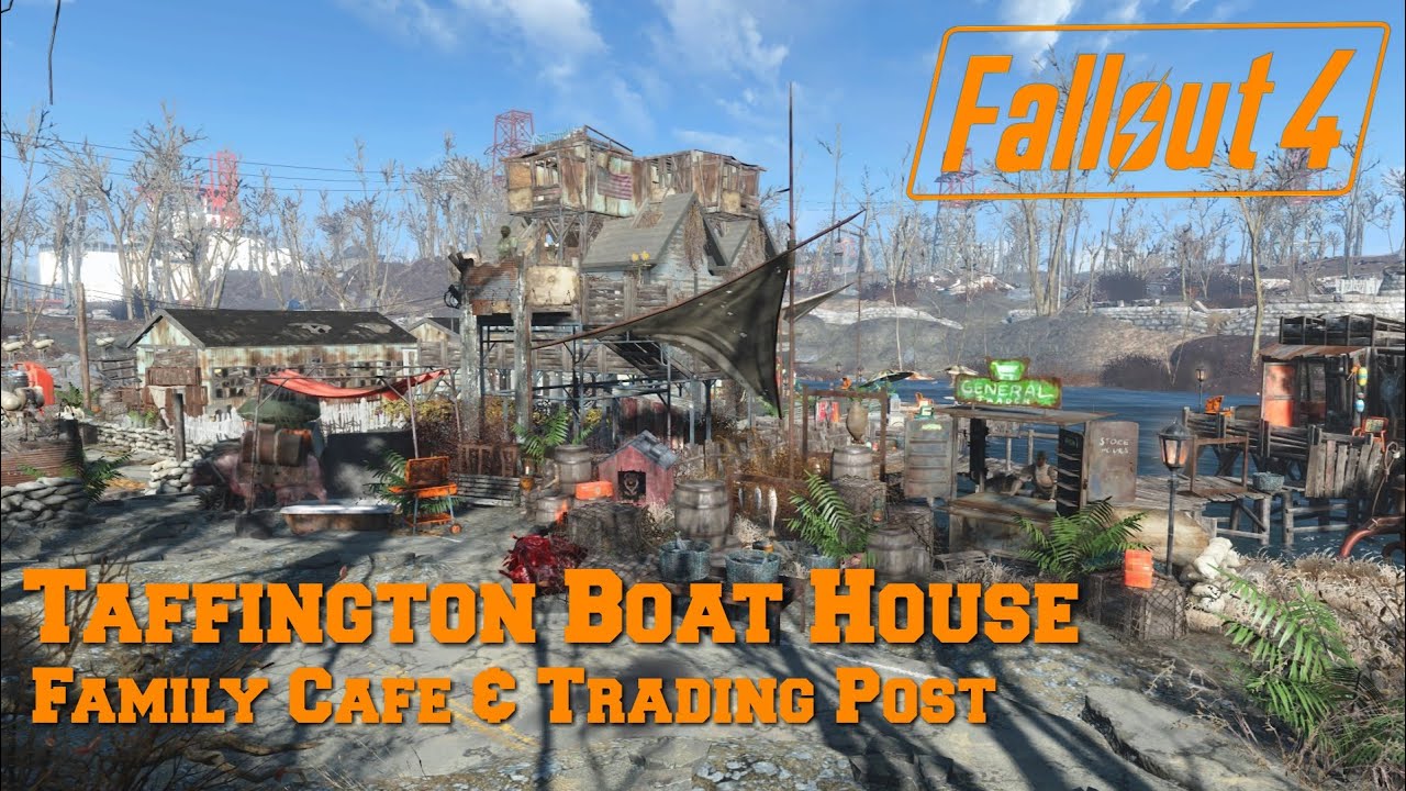 Fallout 4 | Taffington Boathouse | PS4 No Mods