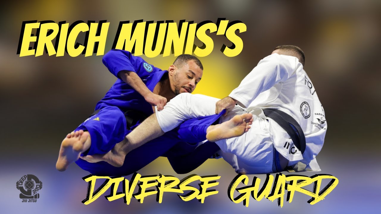Erich Munis has one of the most Diverse Guards in Gi Jiu Jitsu - BJJ Study