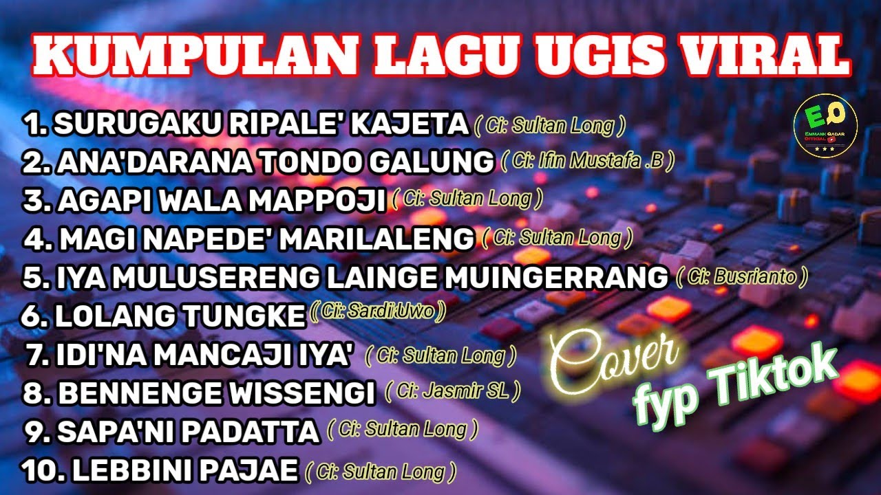 🔰KUMPULAN LAGU BUGIS VIRAL / IYA MULUSERENG LAINGE MUINGERRANG / 1 JAM NONSTOP‼️- THE BEST SOUND