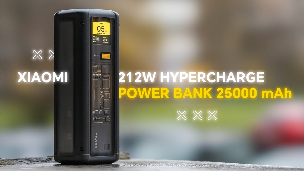 Лучший пауэрбанк 2025?! ⚡ Xiaomi HyperCharge 25000 mAh — просто монстр!