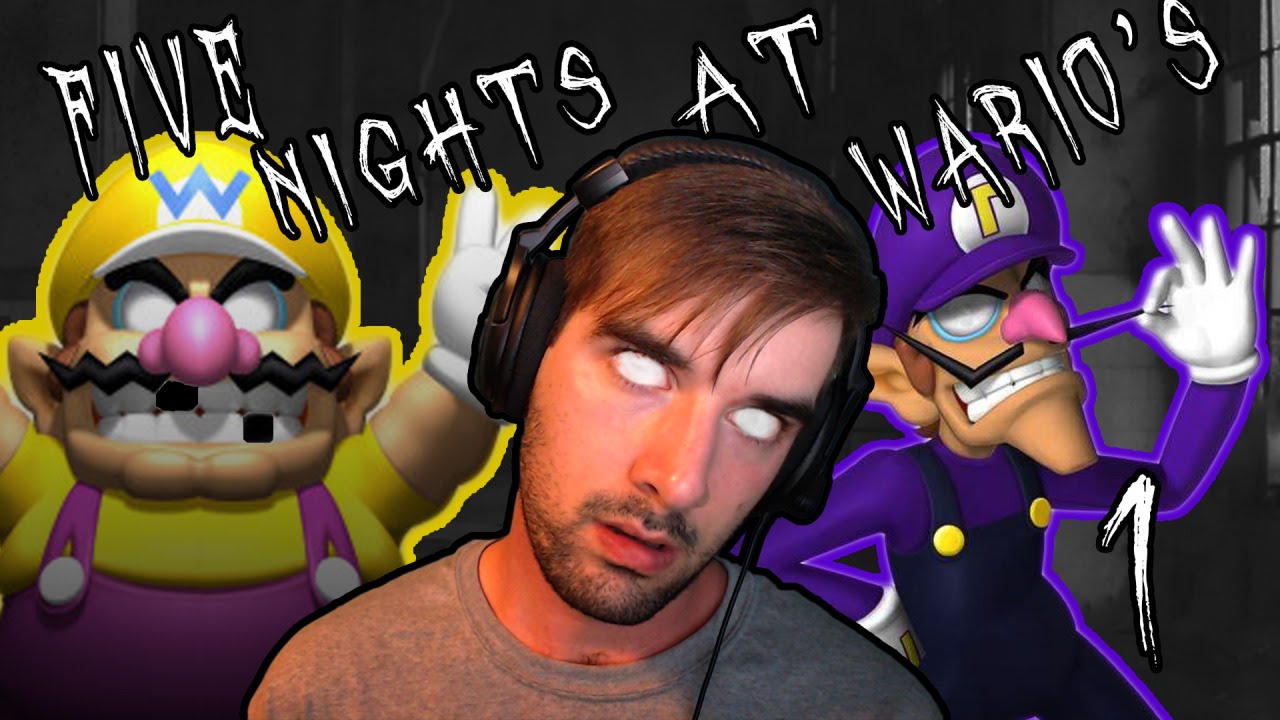 Five Nights at Wario's | FNAF Clone (1) - CREEPY LUIGI!