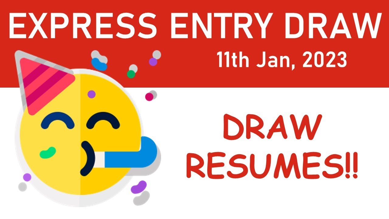 EXPRESS ENTRY DRAW RESUMED!!! First Express Entry Draw of 2023