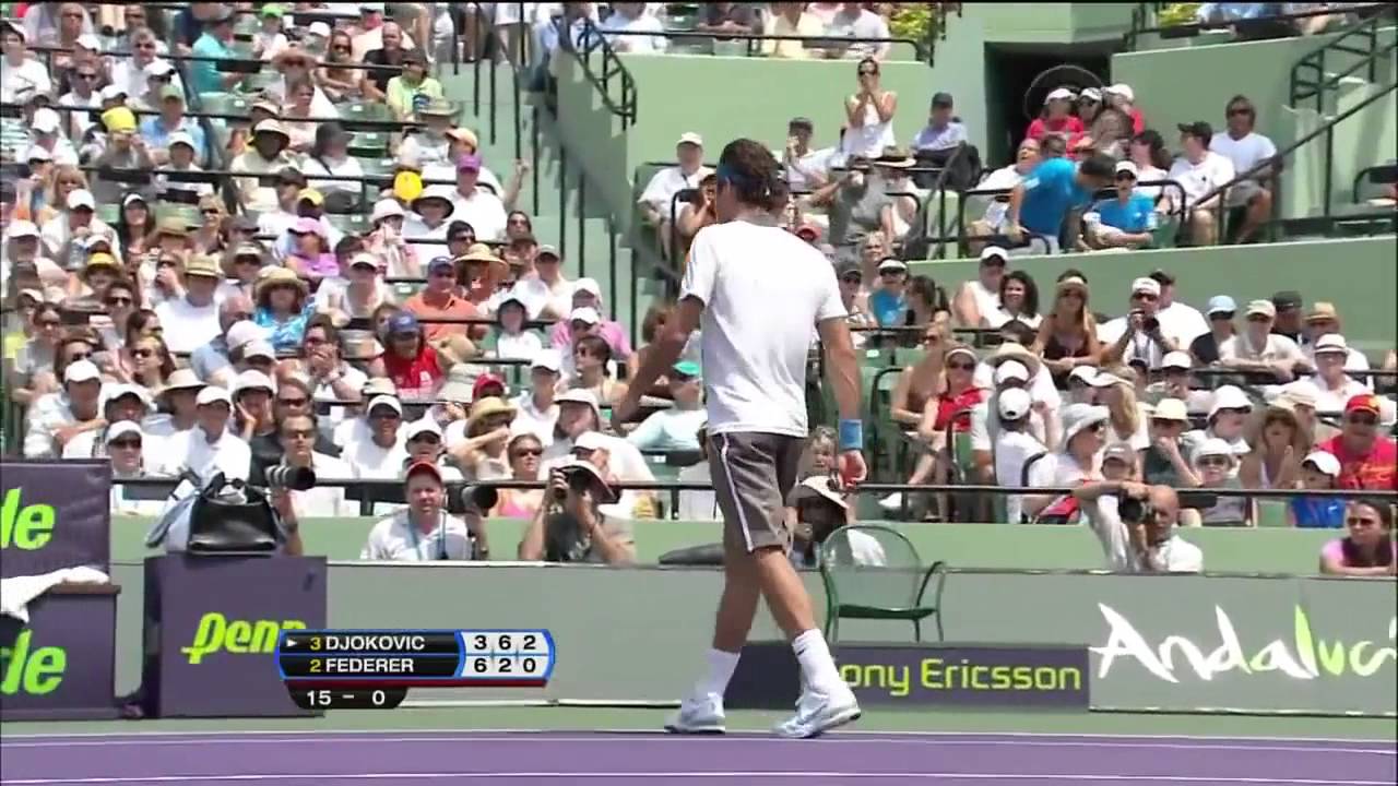 Roger Federer Smashes His Racquet FUNNY ish... (HD)