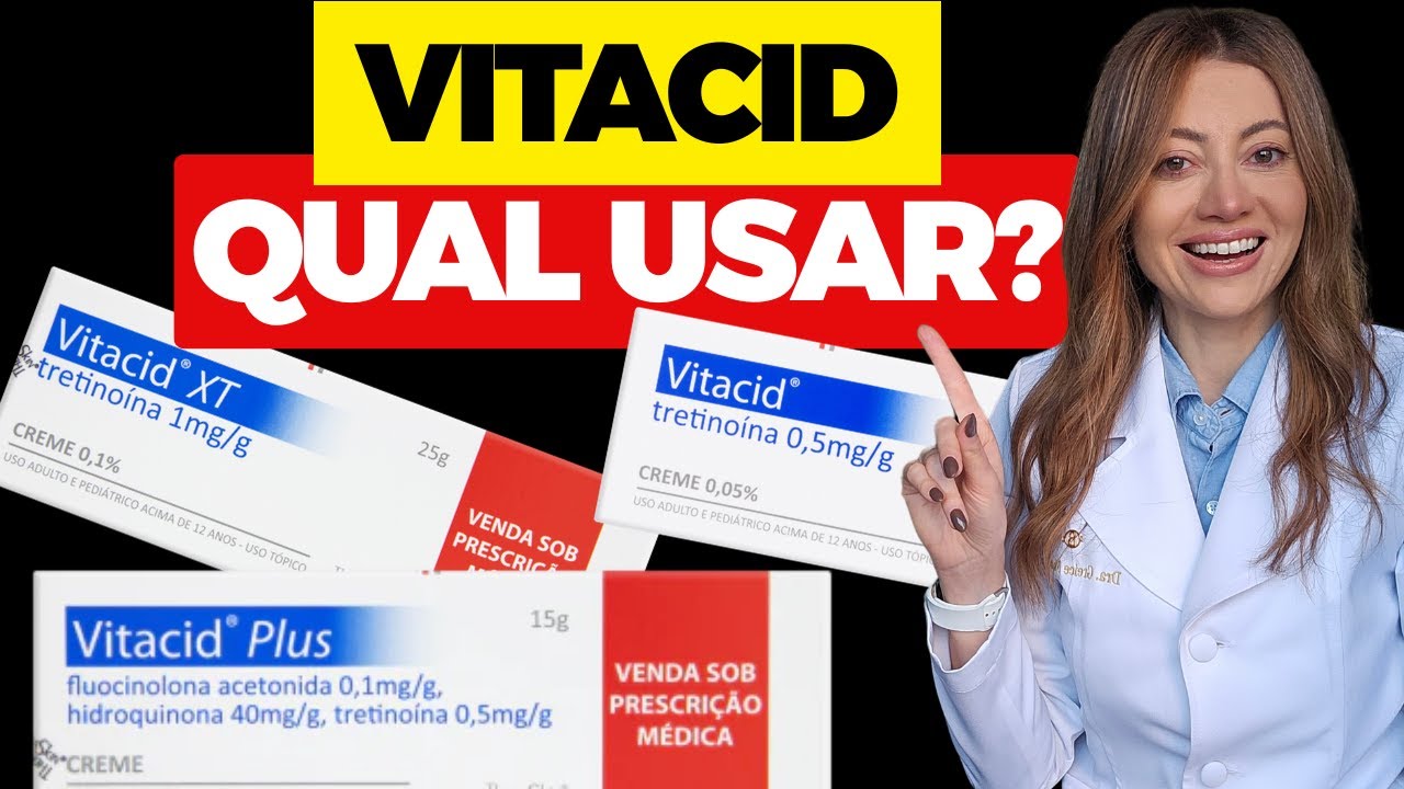 Qual Vitacid &eacute; MAIS FORTE? Qual CLAREIA MANCHAS E MELASMA Melhor? Tudo Explicado!