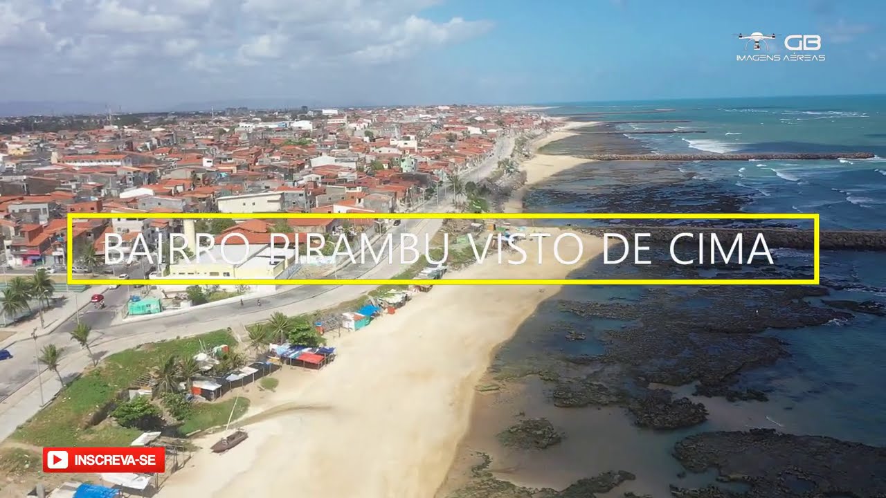 BAIRRO PIRAMBU VISTO DE CIMA -  FORTALEZA