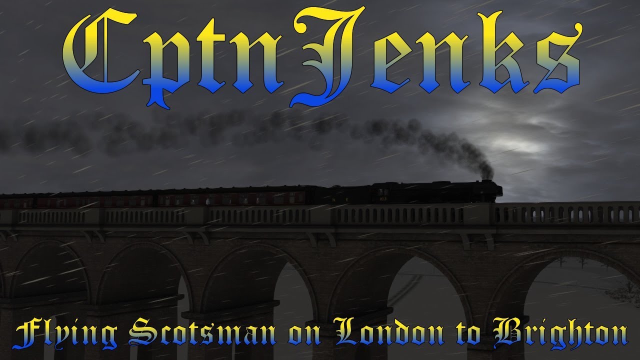 Flying Scotsman on London to Brighton