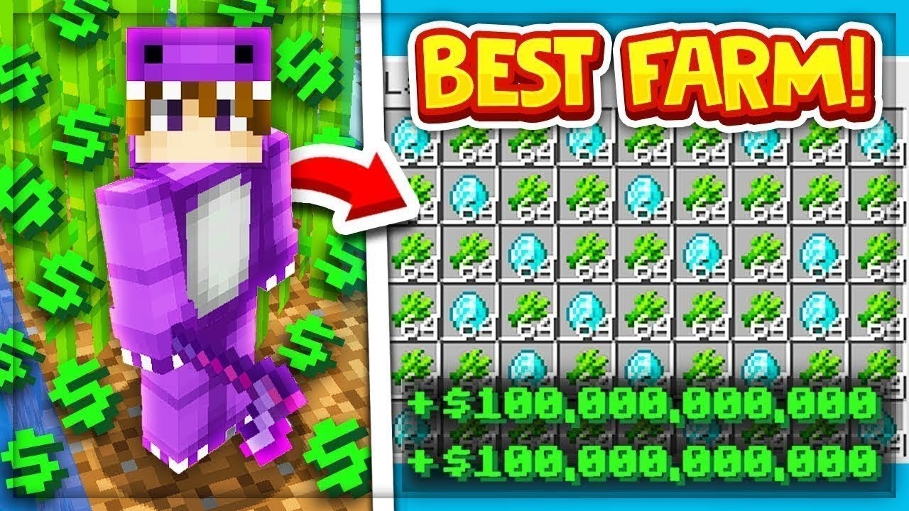 NEW MONEY FARM makes BILLIONS on BEST SKYBLOCK SERVER! | New Minecraft SKYBLOCK SERVER