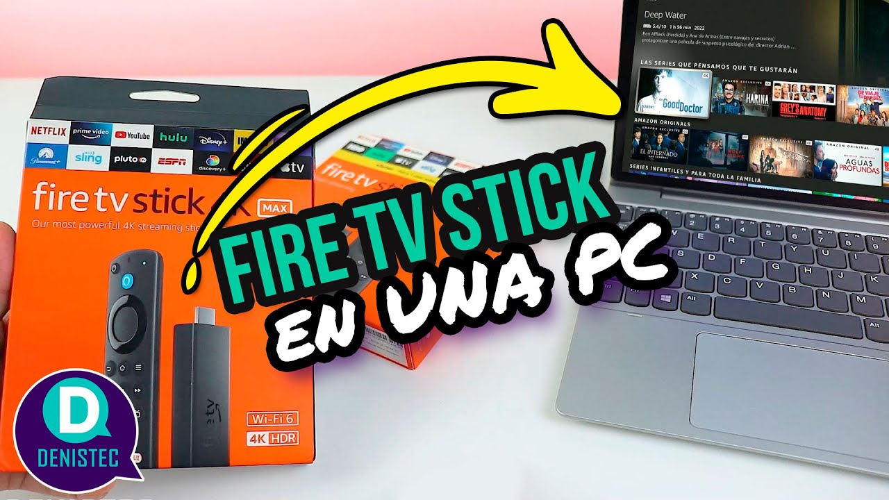 Conectar un Fire TV Stick a una Pc o Portátil