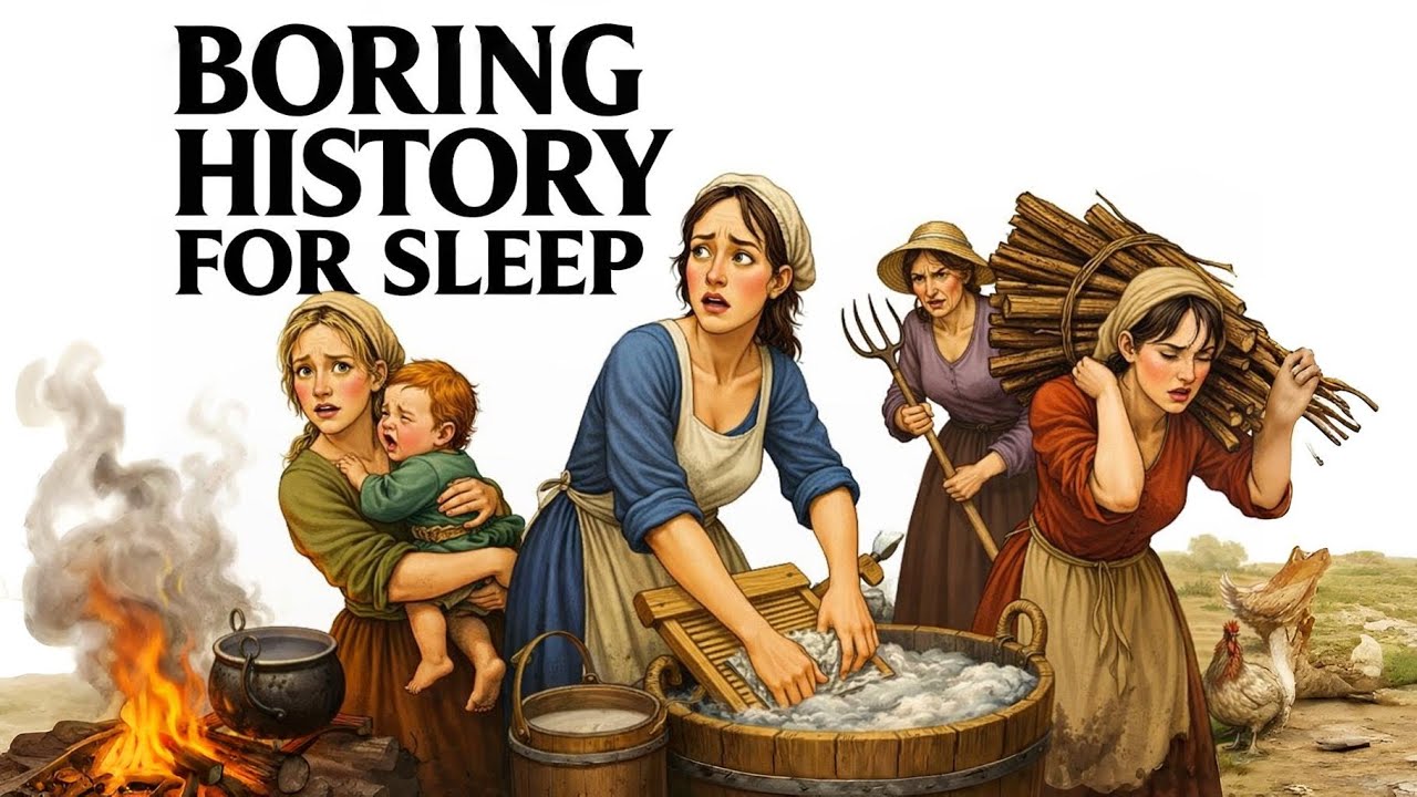 🕯️🌾🏡 What Daily Routines Were Like for Women Living Outside Cities in the 1800s 📜😴 History for Sleep