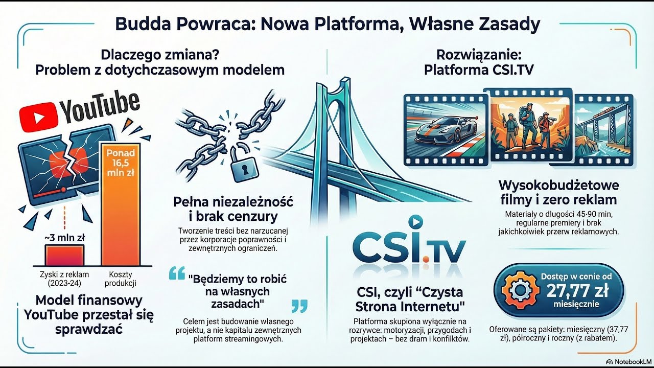 Analiza strategii i socjotechniki: BUDDA WRACA NA YOUTU... CSI TV!