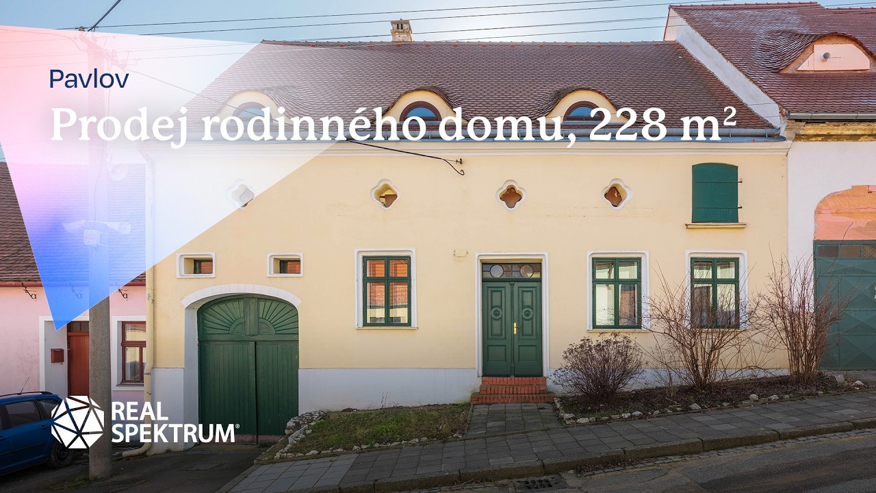 Prodej rodinného domu, 228 m², Pavlov I REALSPEKTRUM