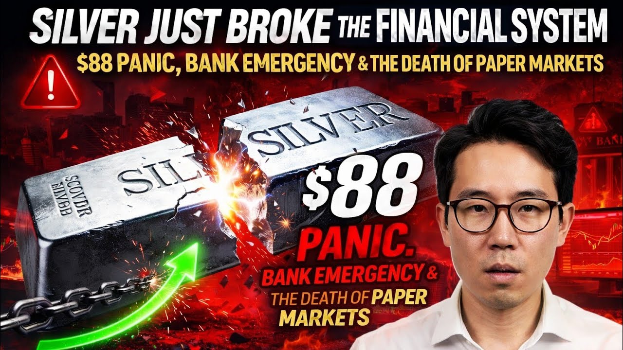 Silver Just Broke the Financial System $88 Panic Bank Emergency & The Death of Paper Markets 