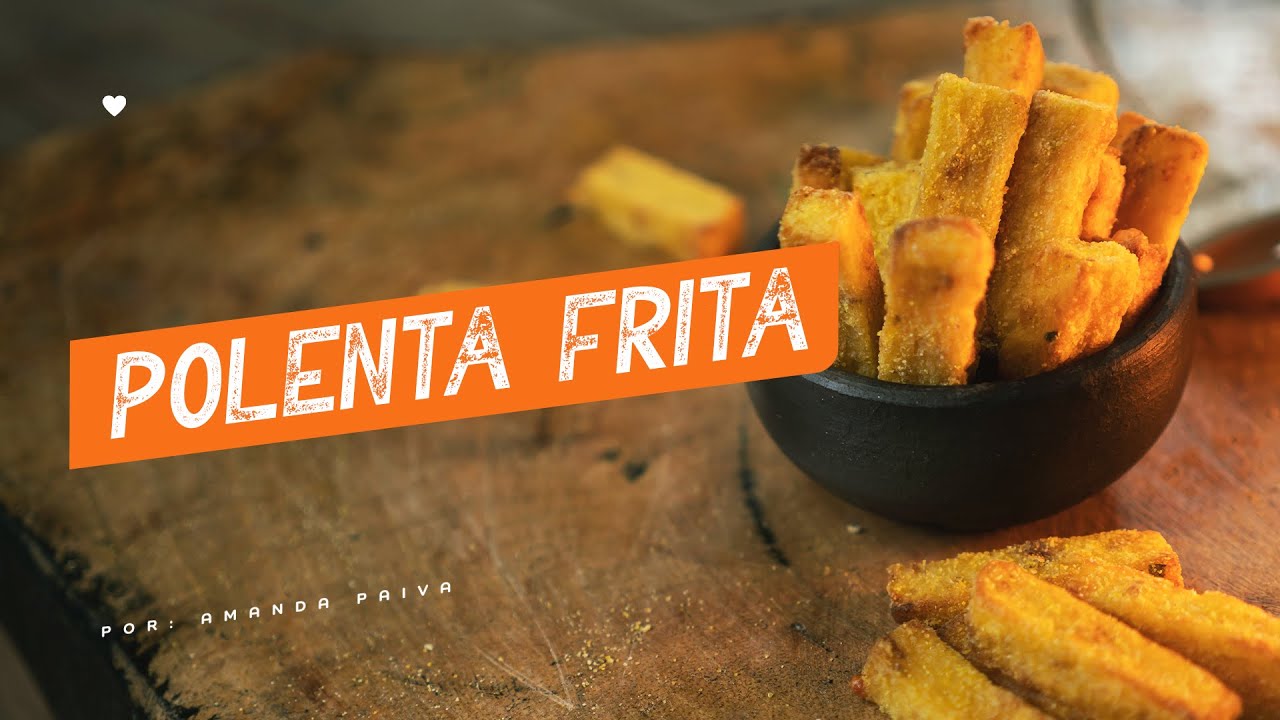 POLENTA ITALIANA FRITA NA AIR FRYER | COMIDAS DE BOTECO | CULINÁRIA DESCOMPLICADA