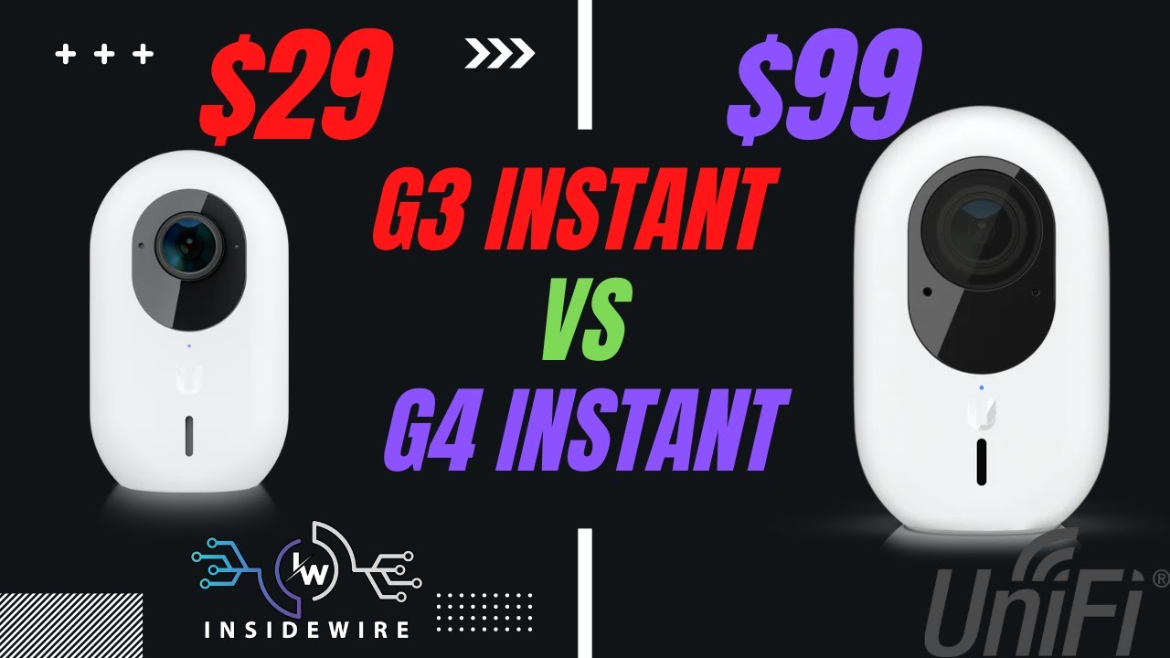 Битва камер UniFi Instant | G3 Instant против G4 Instant