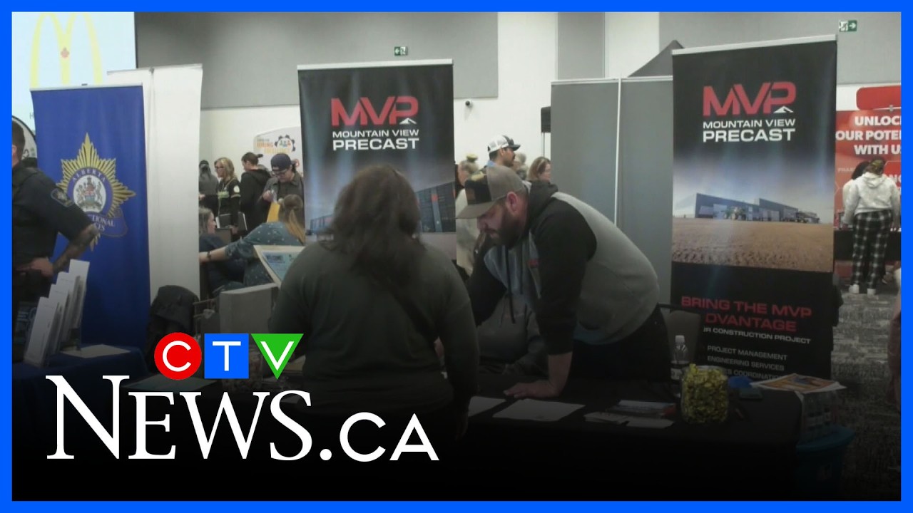 Hundreds turn up for job fair in Lethbridge