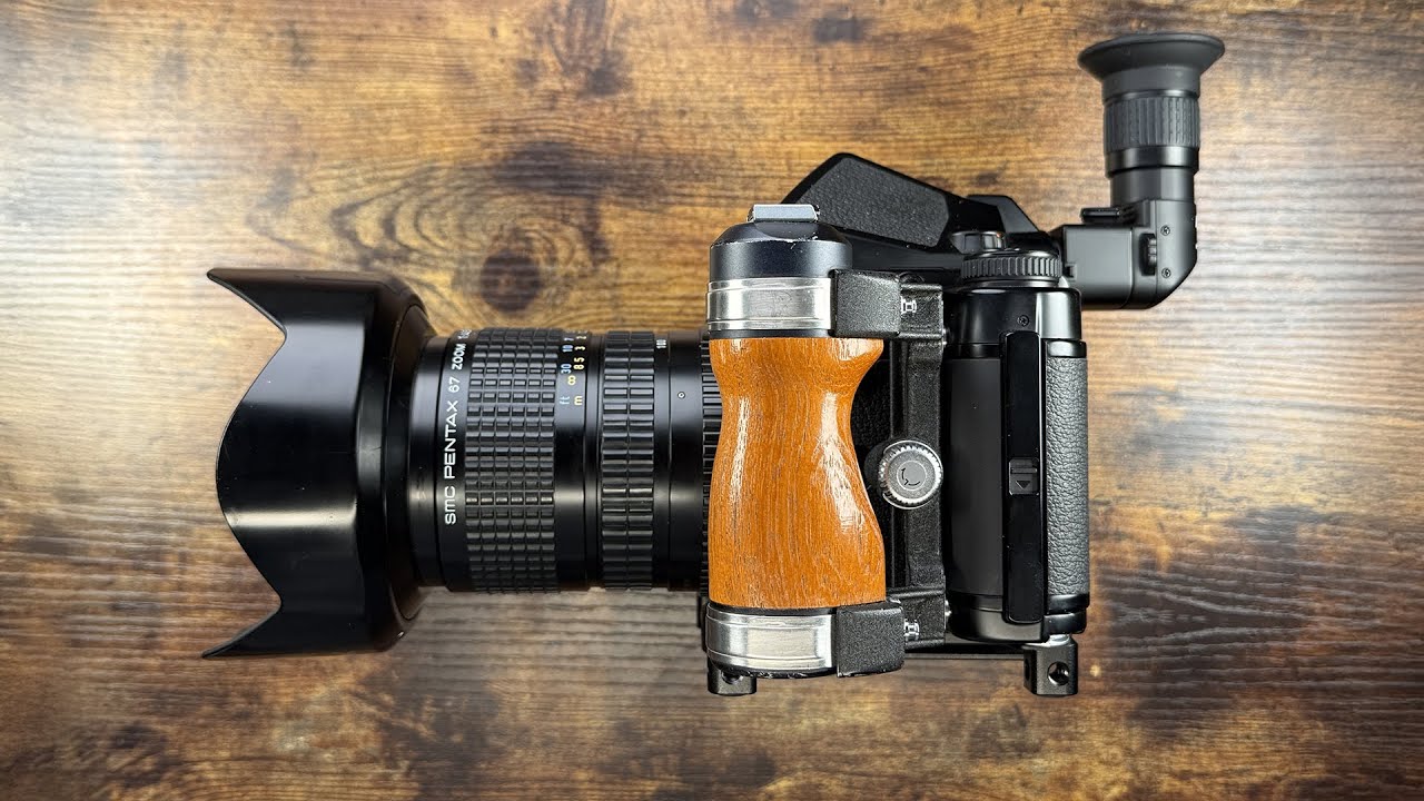 Лучший мод для Pentax 67 II? Я взломал Nikon DR-5, чтобы получить угловой видоискатель и увеличит...
