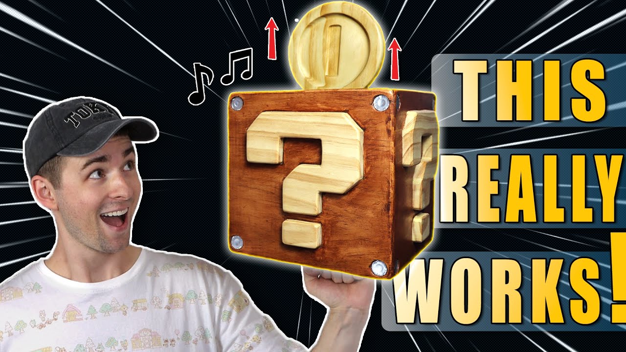 I made a WORKING Coin Block!