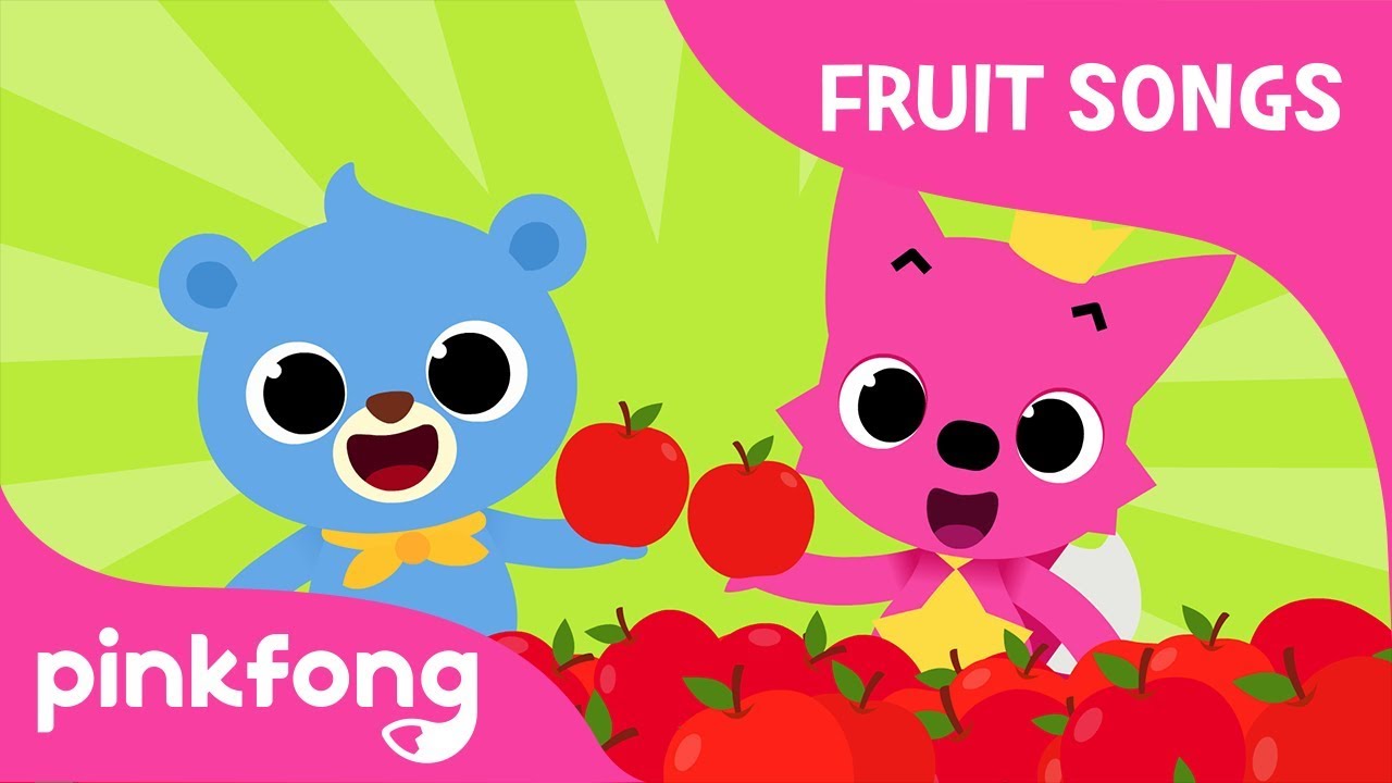 Munchy Crunchy Apple | Apple Song | Fruit Songs | Pinkfong Songs for Children