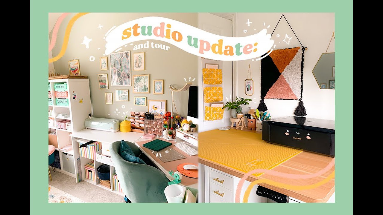 STUDIO UPDATE + TOUR | Laurel Mae Art