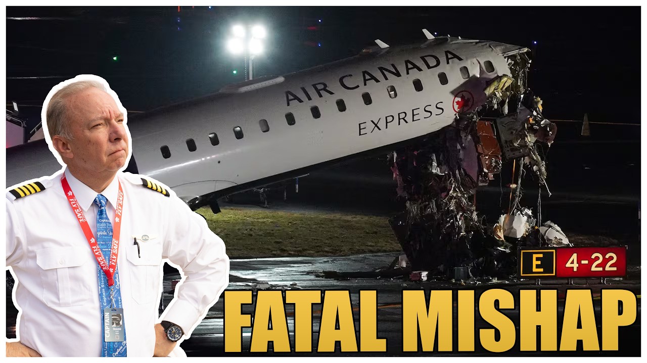 Катастрофа в аэропорту Ла-Гуардия: крушение самолета Air Canada Express | Капитан Стив