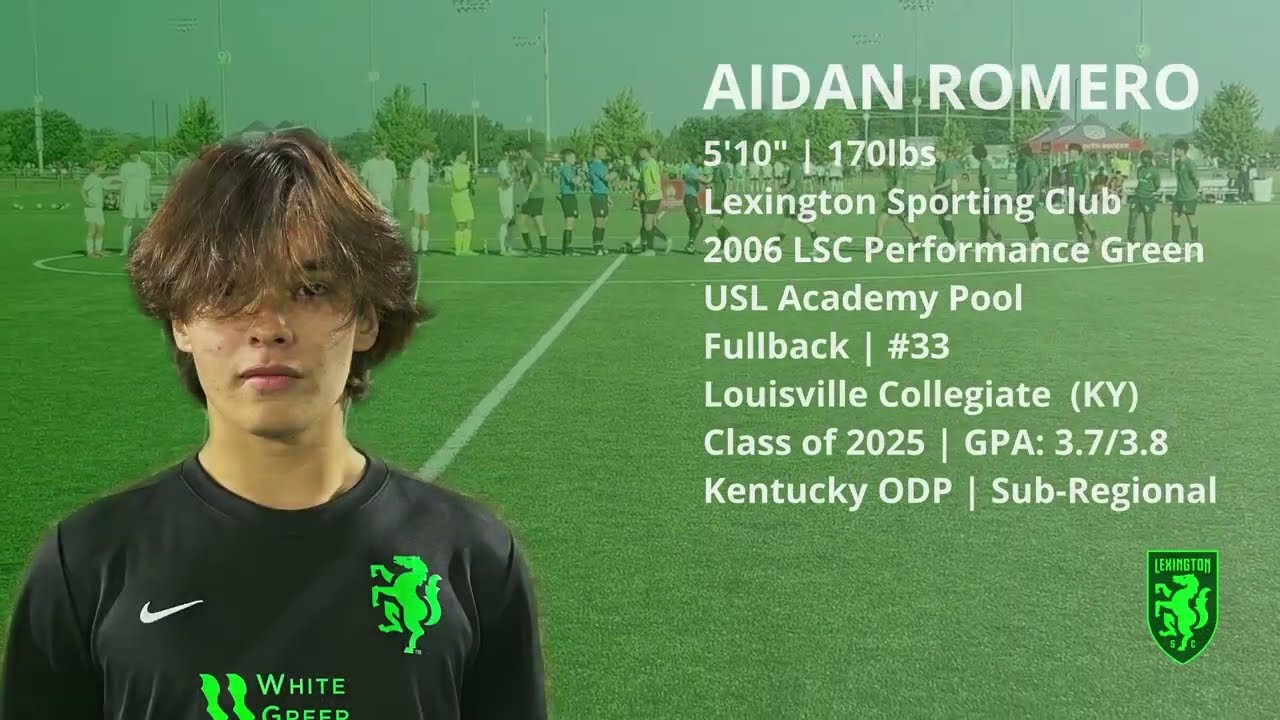 Aidan Romero | Lexington Sporting Club | Spring 2023 Highlights