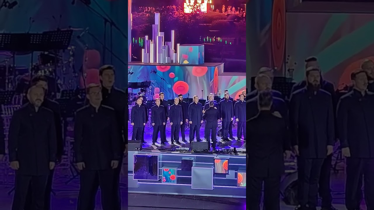 SRETENSKY MONASTERY CHOIR IN MOSCOW. ХОР СРЕТЕНСКОГО МОНАСТЫРЯ НА ЗАКРЫТИИ ФОРУМА &laquo;МОСКВА 2030&raquo;.