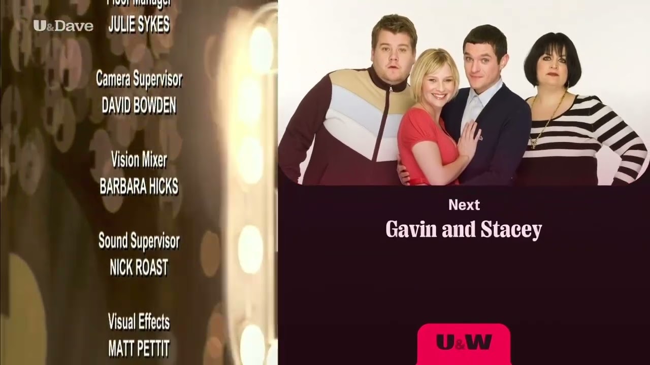U&Dave - End Credit Promotion - Cross Channel Promotion with U&W