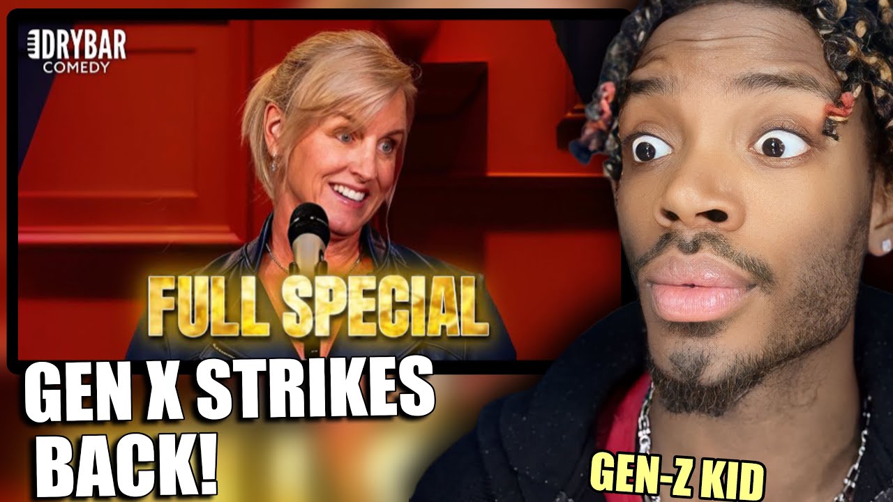 GEN Z Kid Reacts To A Gen X Roasting EVERY GENERATION | Karen Morgan