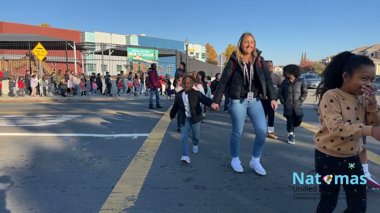 NUSD Kids participate in Ruby Bridges Walk to School Day 2022