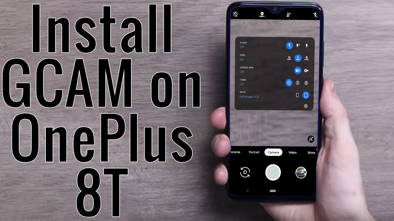 Download GCam 8.0 for OnePlus 8T (Google Camera APK Port Install)