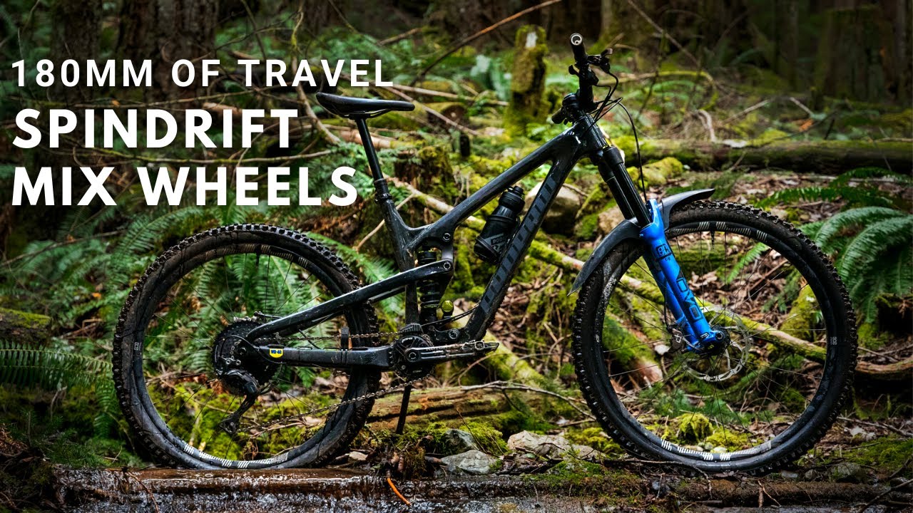 180mm Freeride Bike that can also Enduro! Propain Spindrift Mix Wheels Pro Bike Check