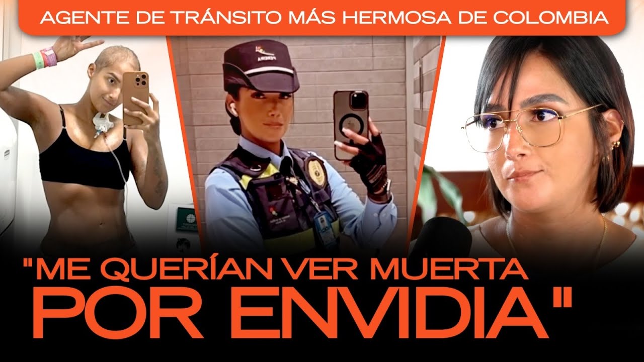 &iquest;Brujer&iacute;a por ENVIDIA? Agente de TR&Aacute;NSITO M&Aacute;S BELLA de COLOMBIA sobrevive a enfermedad 