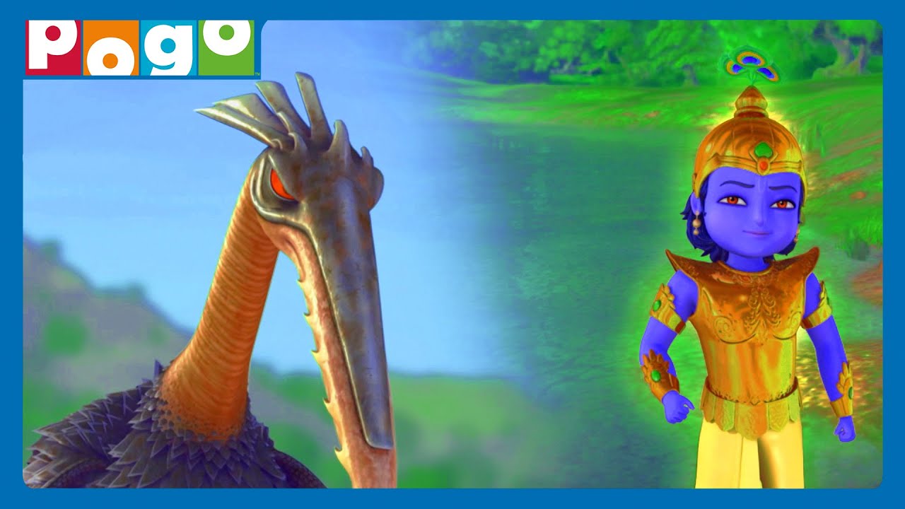 Little Krishna 🪈| Masti Ek Side, Demon Doosri Side! 😄🔥| Hindi Cartoon😍| Kids Cartoon | @PogoChannel​