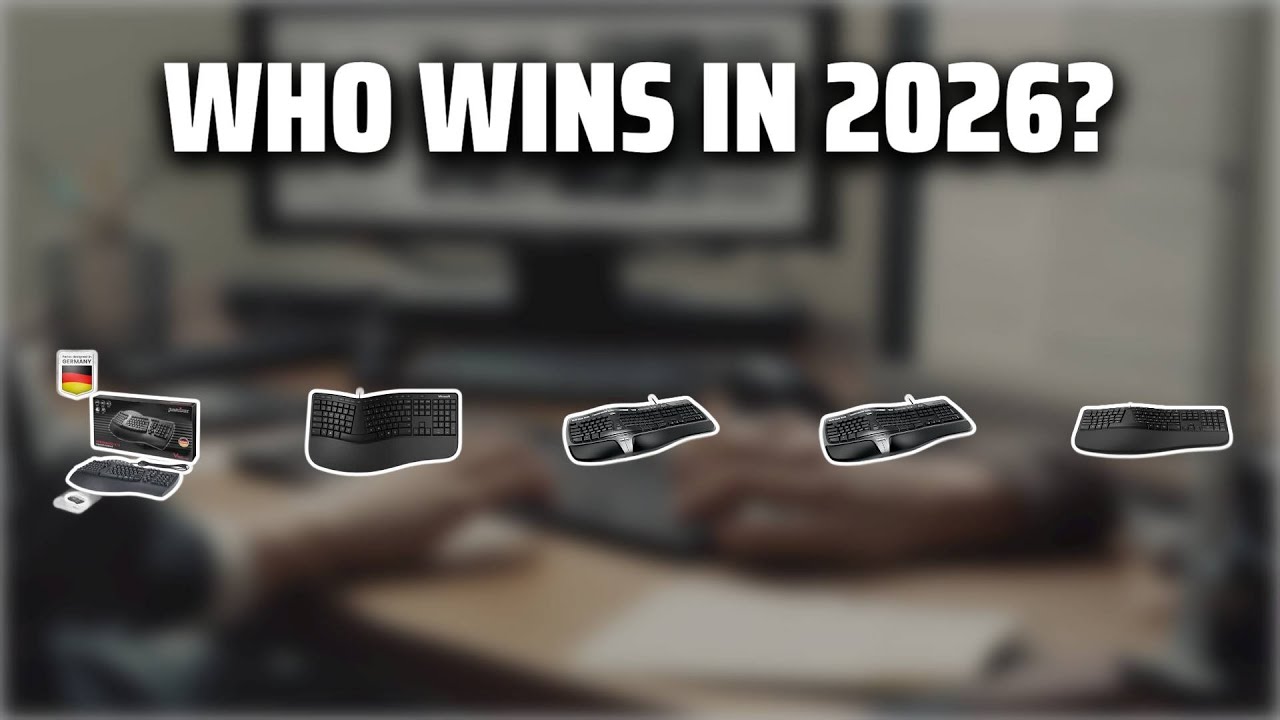 The Top 5 Best Ergonomic Keyboard in 2026 - Must Watch Before Buying!