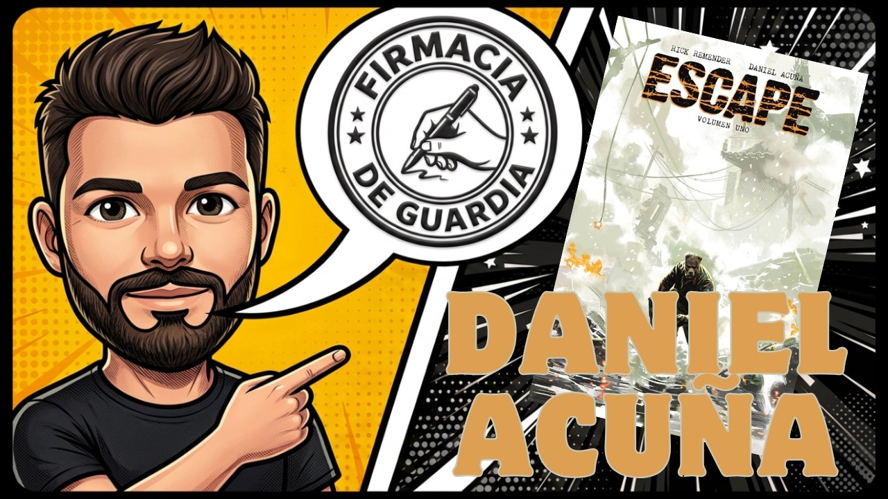 ✍🏼 As&iacute; fue la firma de DANIEL ACU&Ntilde;A en Madrid con sorpresa incluida | Presentaci&oacute;n ESCAPE