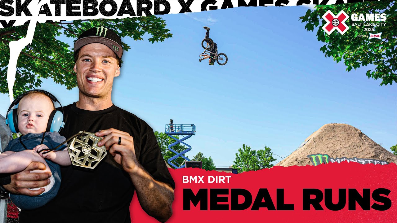 BMX Dirt: Top 3 Runs | X Games Salt Lake City 2025