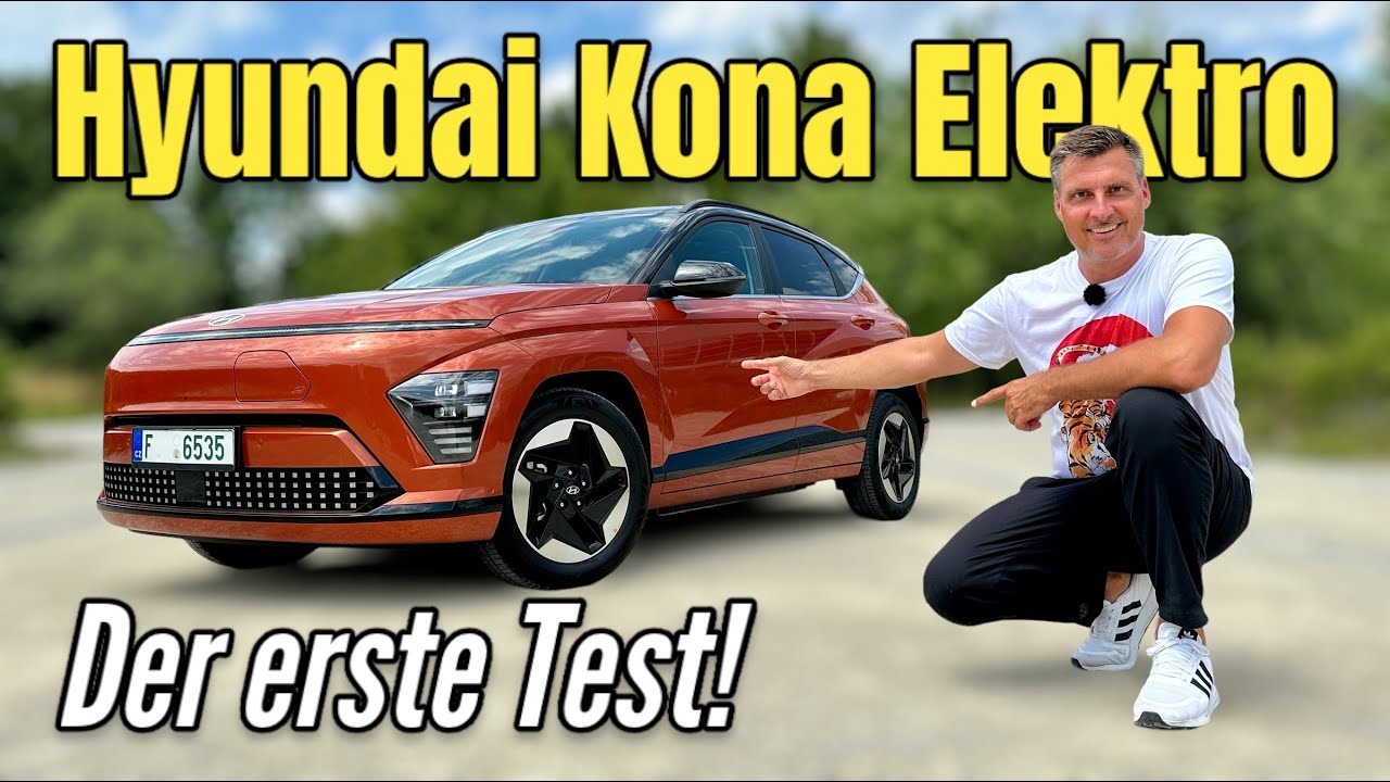 Hyundai Kona Elektro 2024: Kaum kleiner als der Tucson? Die neue SUV-Generation im ersten Test